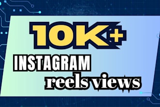add organic 10k instagram reels views