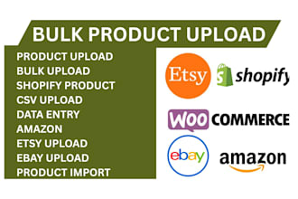 upload german shopify products, german product description, data entry, listing