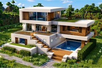 be your minecraft builder for custom builds, houses, spawns, maps and servers
