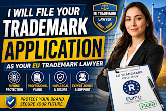 file your trademark application as your eu trademark lawyer