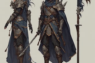 dnd, fantasy character and dnd character