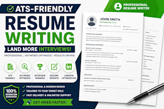 write an executive ats friendly resume and linkedin profile