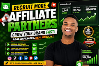 affiliate recruitment, link promotion, recruit affiliate for affiliate program