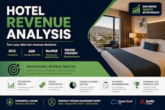 analyze your hotel or airbnb revenue and pricing strategy