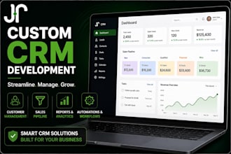 build a custom CRM and business management system