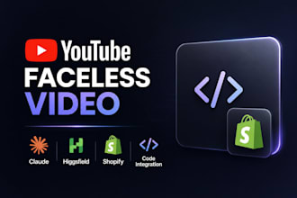 youtube faceless video claude higgsfield claude shopify claude code integration
