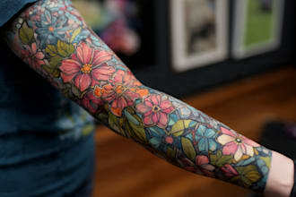 design a modern and minimalist tattoo design