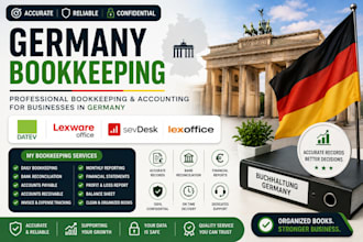do germany bookkeeping using datev, lexware, sevdesk and lexoffice
