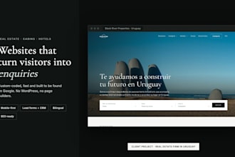 build a real estate website that generates leads