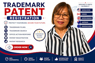 be your US licensed trademark attorney, patent filing application attorney
