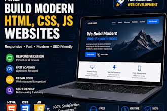 create a responsive HTML CSS website