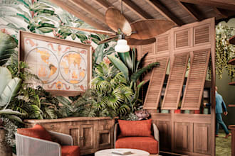 create stunning arch 3d renders for interiors and exteriors
