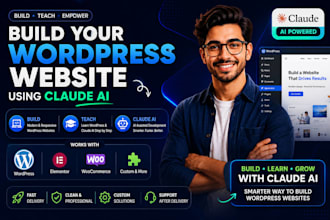 build your wordpress website website using claude ai teach wordpress claude app