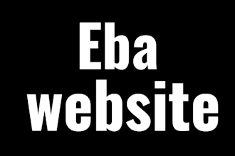 create a professional eba and fufu website