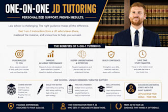 provide personalized law school tutoring