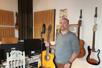 vocalista, guitarrista y productor musical