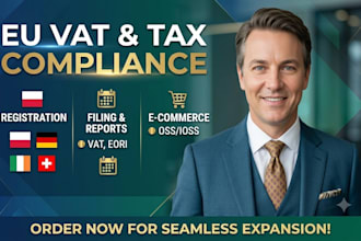 poland germany ireland, switzerland vat registration filing, eori puesc loss oss