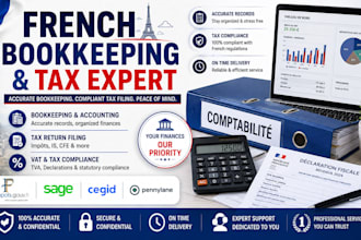 manage your french bookkeeping and tax return filing
