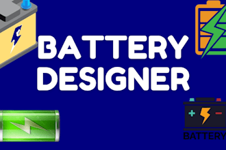 design lithium battery for project