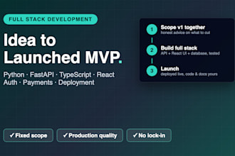 build custom full stack ai web applications and chatbots