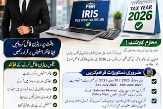 file your pakistan income tax return and provide tax consultation