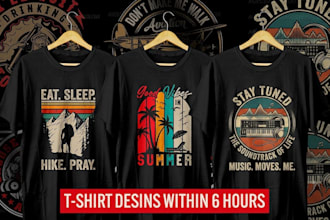 do awesome t shirt design typography graphic t shirt designs