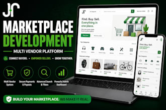 build a custom multi vendor marketplace website