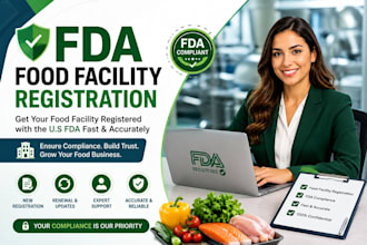 register your fda food facility for fda compliance