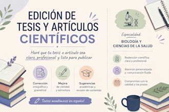 edit and improve your scientific paper or thesis