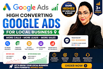 set up google ads campaign for local business