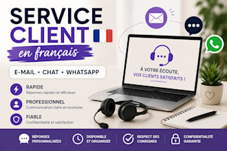 be your virtual assistant in english french and arabic