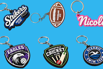 design custom 3d keychain logo lightbox coaster text stl 3mf for 3d printing