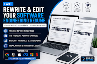 write and optimize your tech resume for faang jobs