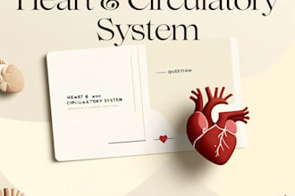 design aesthetic medical flashcards, study notes and edu