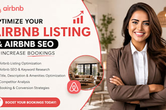 optimize your airbnb listing and airbnb SEO to increase bookings