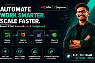 build ai automation and gohighlevel CRM workflows