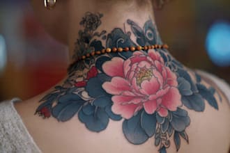 design a modern and minimalist tattoo design