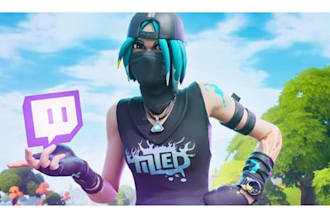 design a professional fortnite uefn map thumbnail for any game mode