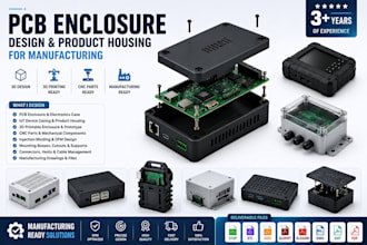 pcb enclosure iot devices casing cnc parts and product housing for manufacturing