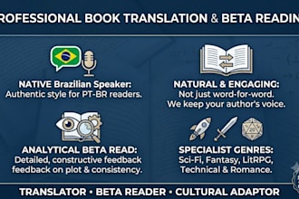 fazer a leitura crítica do seu livro com excelencia