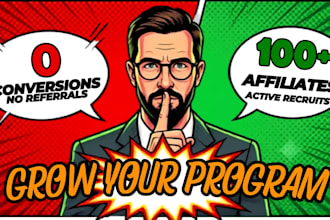 affiliate referral link promotion affiliate sign up recruitment marketing