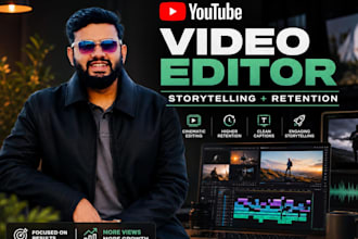 edit engaging youtube videos with storytelling and retention