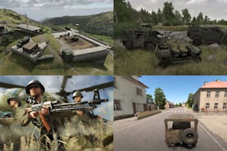 create custom maps, environments, weapon assets for arma reforger and arma