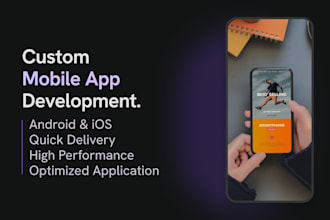 develop a custom mobile app