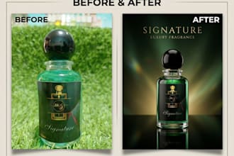 create premium product advertisement images