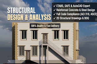 do structural design, analysis, by bim, etabs and autocad