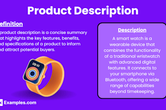do the projects related to description writing
