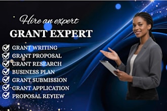 do grant writing, grant research, grant submission, grant application