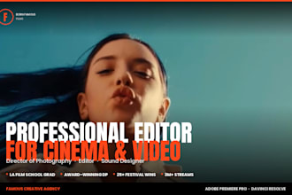 edit your short film, trailer or documentary