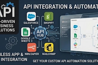 integrate custom apis, webhooks, and python backend services
